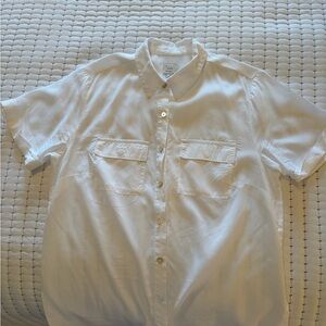 a new day White Casual Button Down Shirt